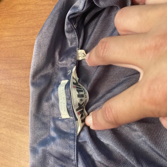 Vintage 70s Nik-Nik Long Sleeve Button Down Shirt Made in Italy - Picture 4 of 5